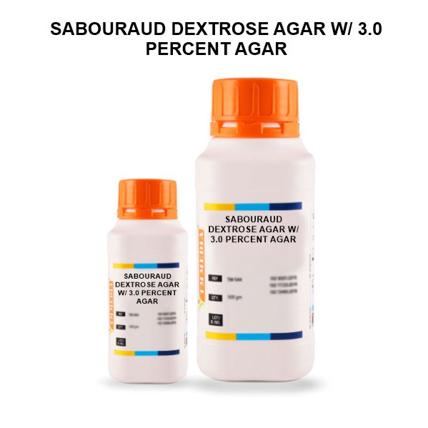 Sabouraud Dextrose Agar W/ 3.0 Percent Agar